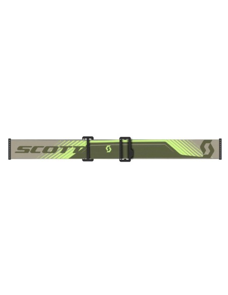 Gafa Scott Prospect 2.0 Amp Chrome Kaki Green/Neon Yellow Lente Gold Chr Works