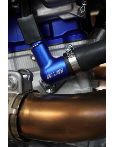 Racord de Salida de Agua en Aluminio para Culata Yamaha YZF 450 2023- + Fantic XXF 450 2023-
