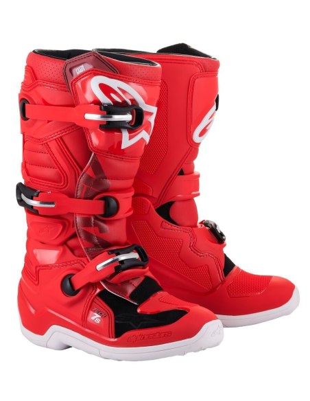 Bota Alpinestars Tech 7S Youth Offroad Rojo