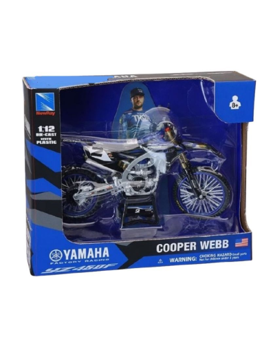 Moto miniatura NewRay Yamaha YZ 450F #2 Cooper...