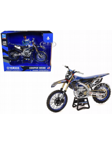 Moto miniatura NewRay Yamaha YZ 450F #2 Cooper...