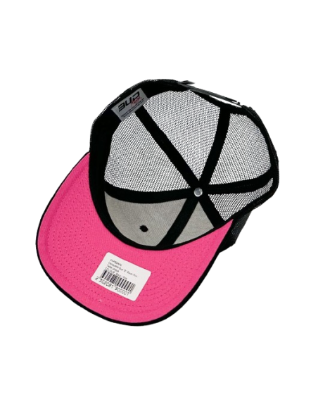Gorra BUD Racing Icono Grande Negra/Rosa Talla Unica