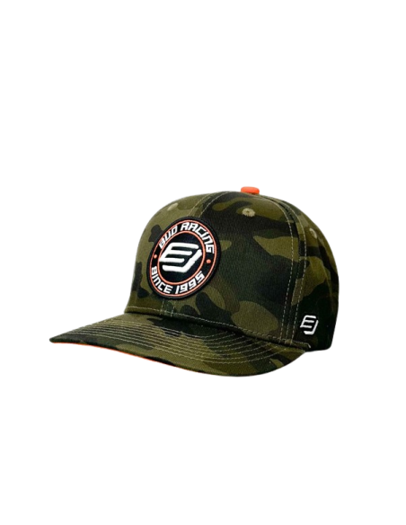 Gorra BUD Racing Logo Redondo Patch Camo/Naranja Talla Unica