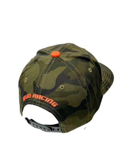 Gorra BUD Racing Logo Redondo Patch Camo/Naranja Talla Unica