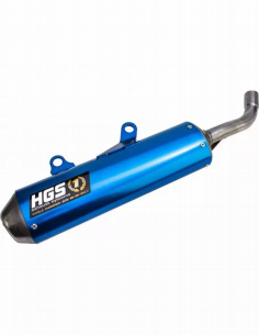 Silencioso de Aluminio HGS Color Azul KTM 250/300 SX...