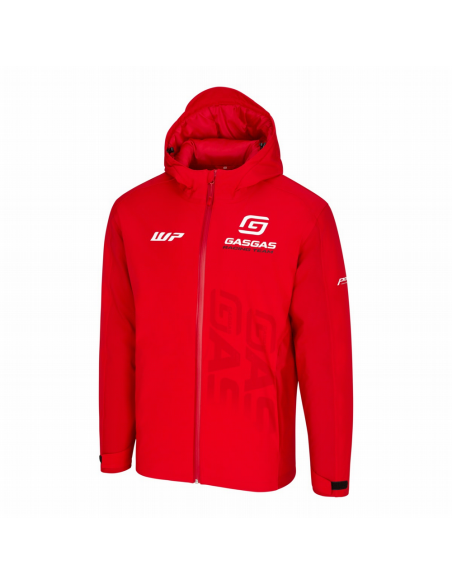 Chaqueta con Cremallera y Capucha GasGas Team Pro K-Hidratech Roja
