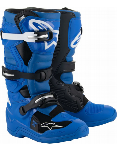 Bota Alpinestars Tech 7S Youth Azul/Negro/Blanco