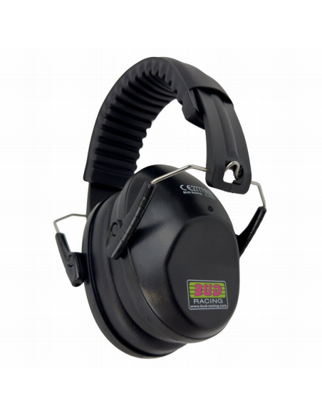 Cascos de protección Anti Ruido (EPI) Bud Racing Negros EM-5005