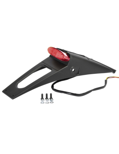 Portamatriculas Polisport Led Homologado Negro...