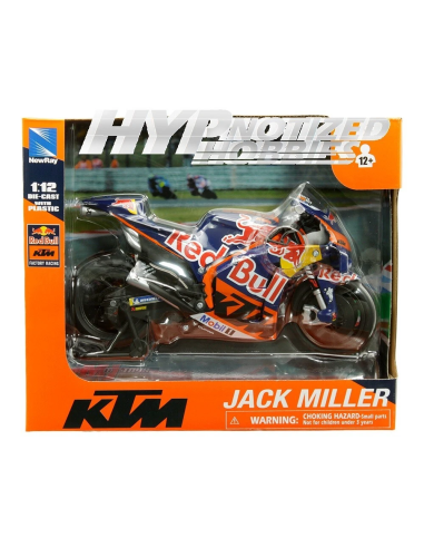 Moto miniatura NewRay KTM Moto GP #43 Jack...