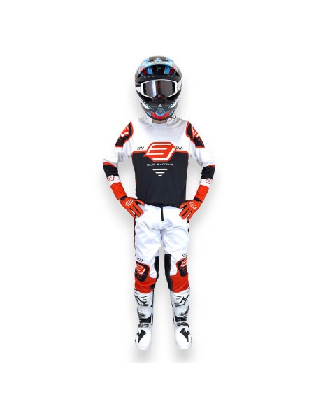 Pantalón Bud Logo "B" GP Future Soldier Rojo/Blanco/Negro