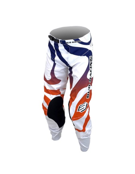 Pantalón Bud Logo "B" SX FIT Lava Blanco/Azul Marino/Naranja
