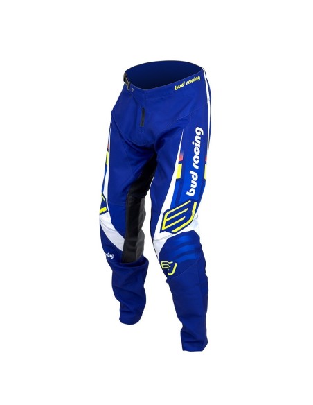 Pantalón Bud Logo "B" GP Champion's Azul/Blanco/Amarillo Fluor
