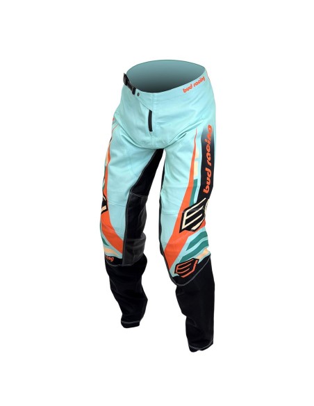 Pantalón Bud Logo "B" GP Champion's Azul Pastel/Melocotón