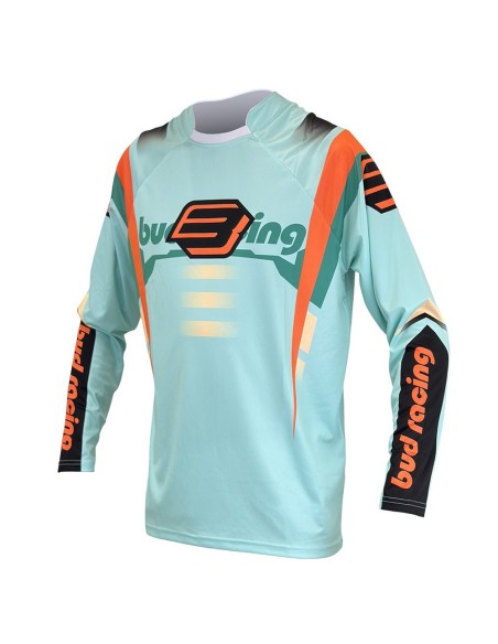 Camiseta Infantil Bud  Champion's Azul Pastel/Melocotón