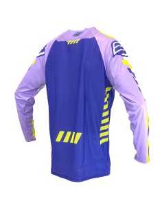 Camiseta Bud Paddock Purpura/Amarillo Fluor 2
