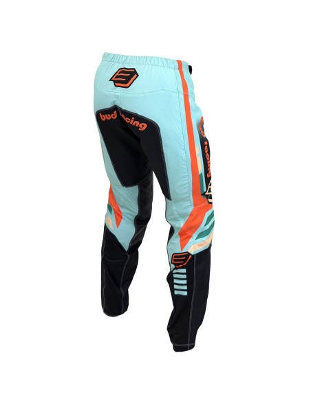 Pantalón Bud Logo "B" GP Champion's Azul Pastel/Melocotón