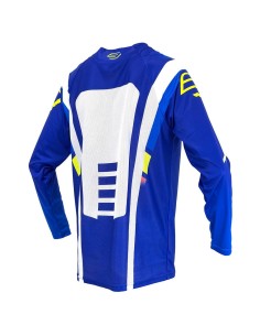 Camiseta Bud Champion's Azul/Blanco/Amarillo Fluor 2