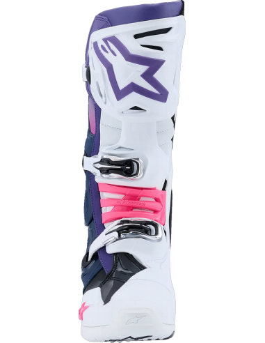 Bota Alpinestars Tech 10 Blanco/Violeta/Azul...