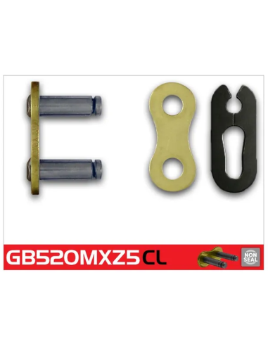 Enganche Cadena 520 RK GB520MXZ5 Color...