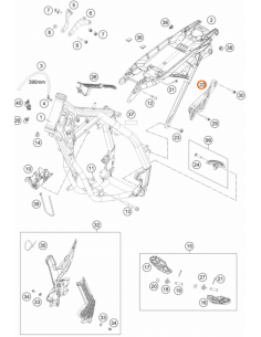 Protector de Piñon Delantero Original KTM SX 85 2025 +...