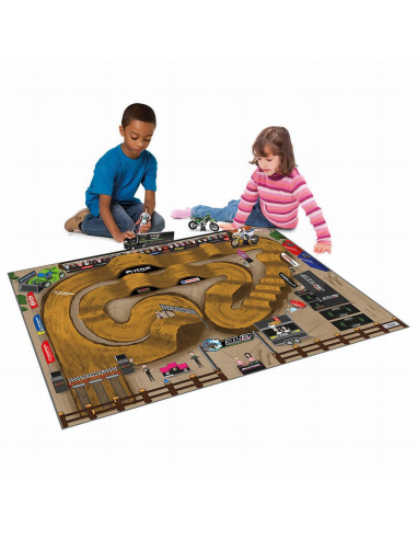 Alfombra infantíl de juego Bud Racing 100 x 150...