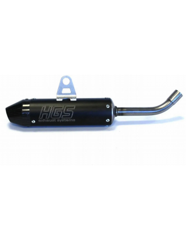 Silencioso de Aluminio/Carbono HGS Negro KTM SX...