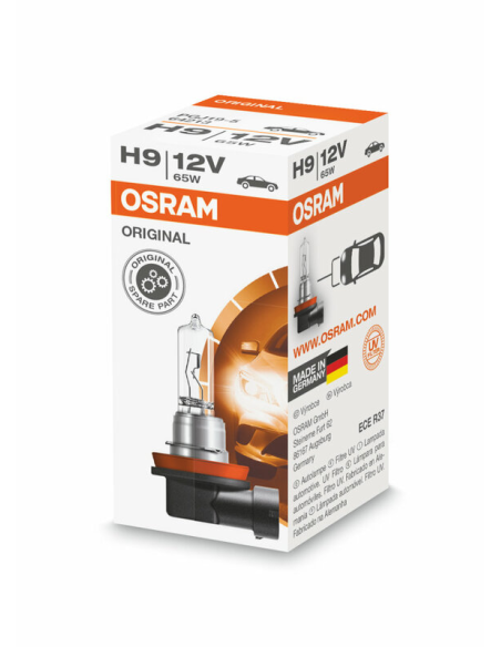 Lampara Halógena Osram H9 12V 65W PGJ19-5