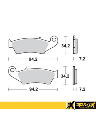 Pastillas de Freno Sinterizadas Honda CRF...