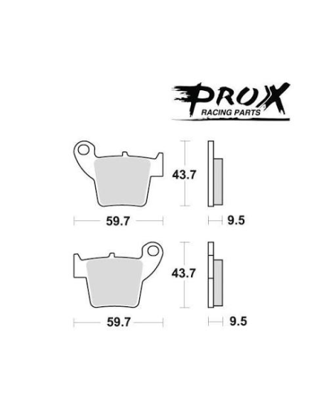 Pastillas de Freno Sinterizadas Honda CRF 250/450 (Traseras) + CR 250 2002-2007
