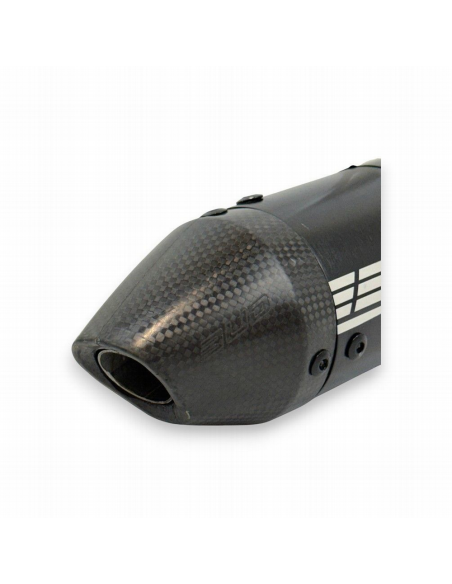 Silencioso de Aluminio/Carbono BUD Rafale KTM SX 125/150 2023- + Husqvarna TC 125 2023- + GasGas MC 125 2024- Aluminio