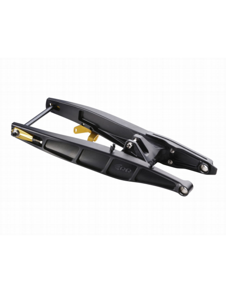 Basculante Aluminio Anodizado Negro RR EVO-3 L Black Edition + 3cm KTM SX 65 2016- + Husqvarna TC 65 2017- + GasGas MC 65 2021-
