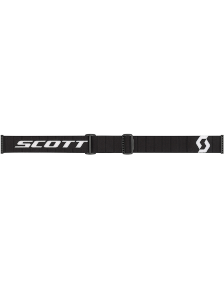 Gafa Scott Fury Enduro Blanco/Negro Lente Clear Works