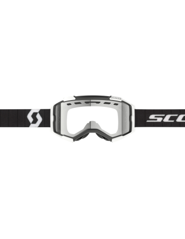 Gafa Scott Fury Enduro Blanco/Negro Lente Clear...