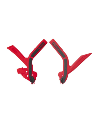 Protector Chasis Bi Material Rojo-Negro (Beta)