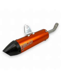 Silencioso de Aluminio/Carbono BUD Rafale KTM SX 250...